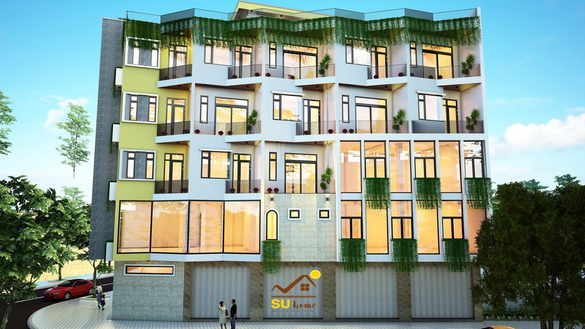 Thi công Nhà ở kết hợp căn hộ cho thuê đà nẵng